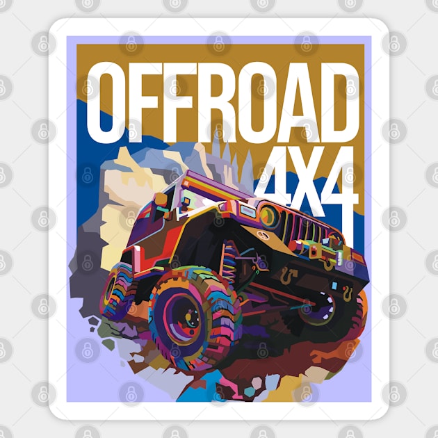 offroad Magnet by Suroto